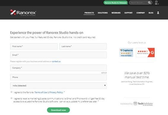 Ranorex Installation and Download
