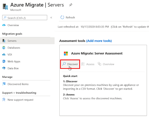 Step4 to Configure Azure Migrate Server
