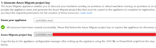 Step7 to Configure Azure Migrate Server