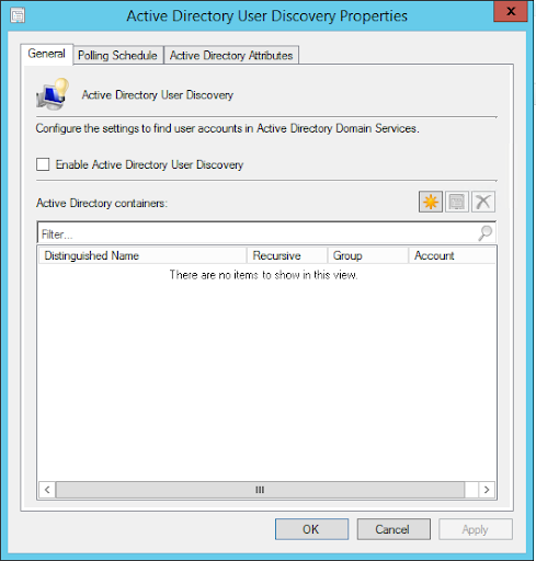 Active Directory User Discovery