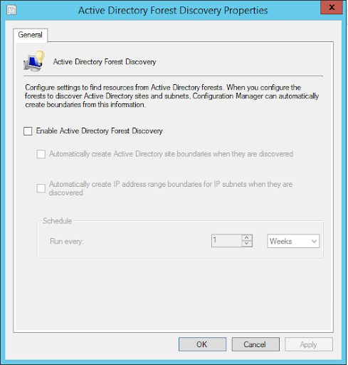 Active Directory Forest Discovery