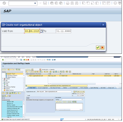 Creating the sap workflow