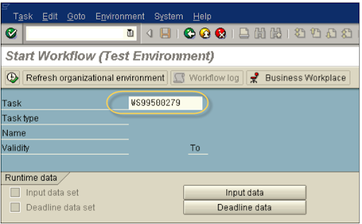 1st Test in SAP Inbox