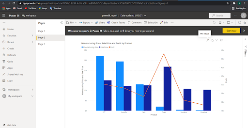 Getting started with Power BI Apps
