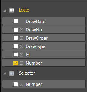 Lotto rows