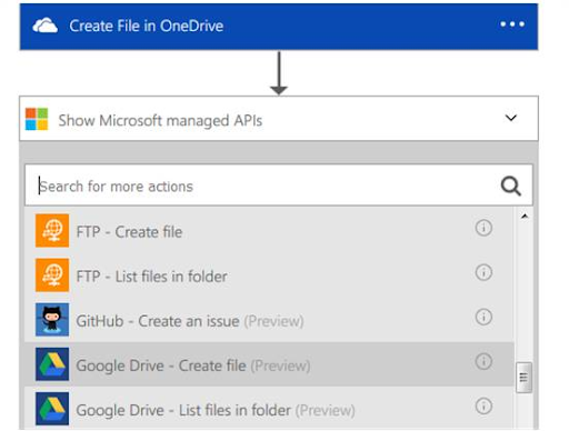 Creating  file in OneDrive