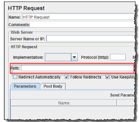 HTTP reques to server