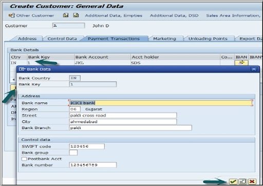 control data details